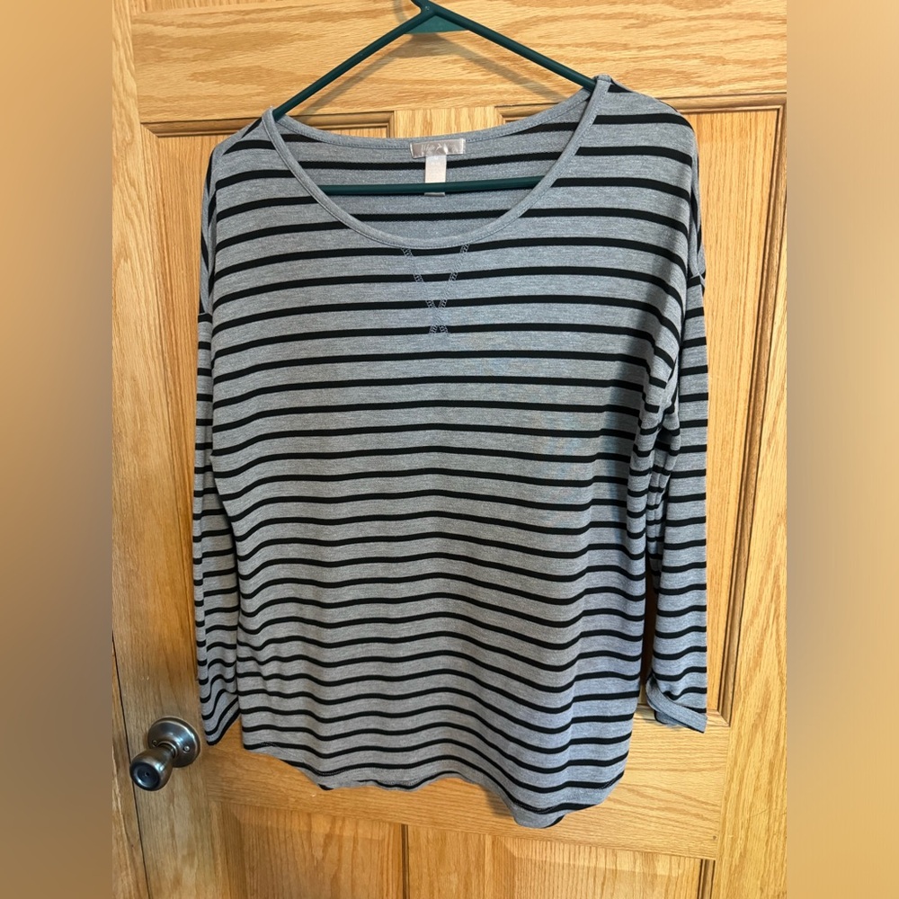 White Stag striped top